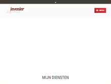 Tablet Screenshot of invenier.nl